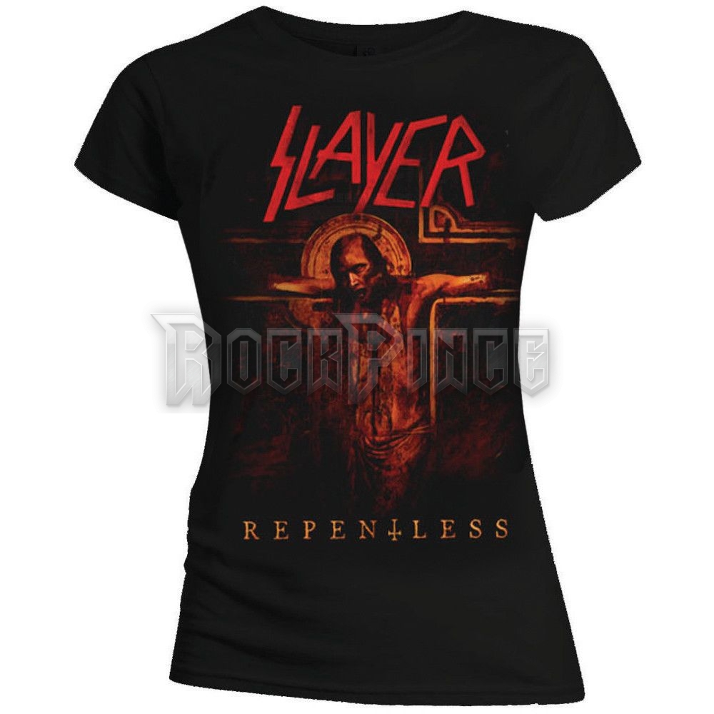 Slayer - Repentless Crucifix - női póló - SLAYTEE28LB