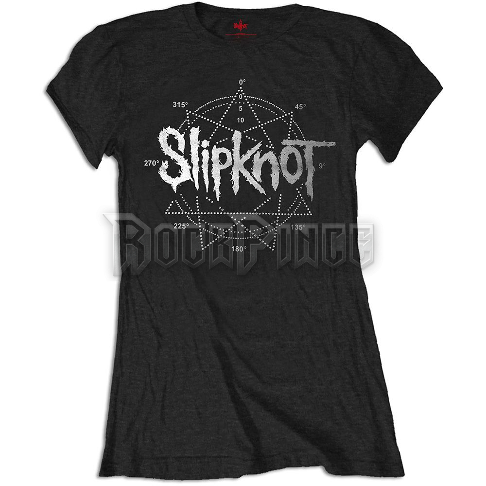 Slipknot - Logo Star (DIAMANTE) - női póló - SKTS32LB