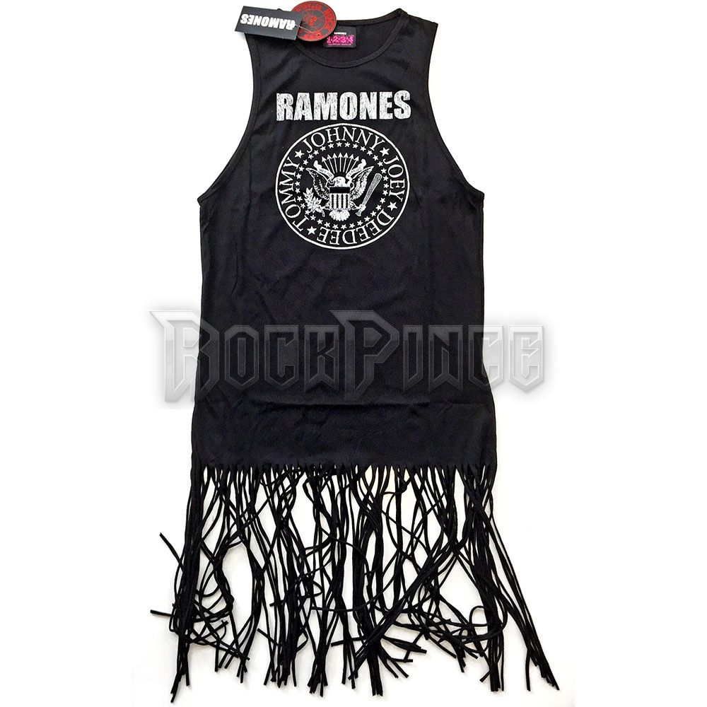 Ramones: Vintage Presidential Seal - rojtos női ruha/tunika - RATDRS01LB