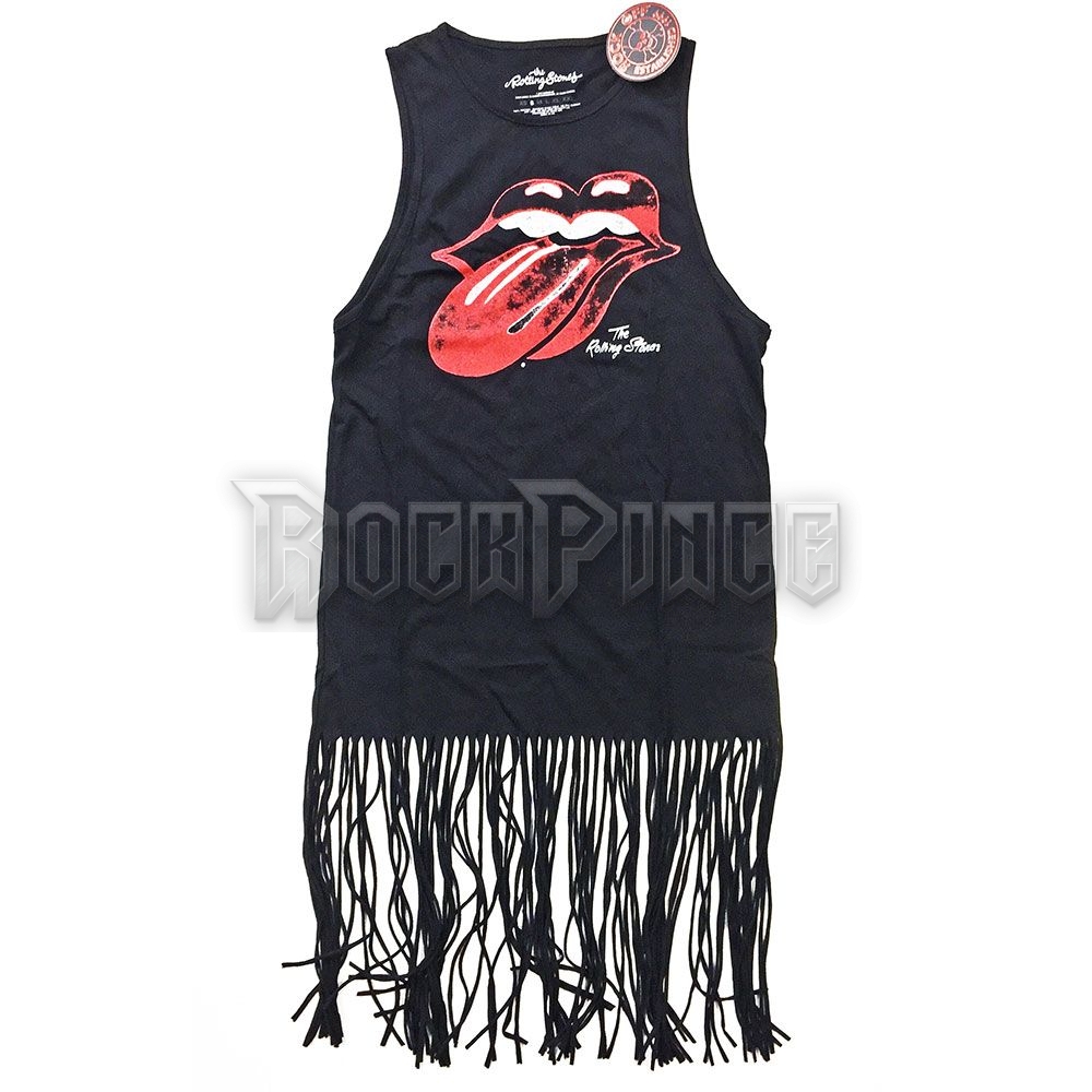 The Rolling Stones: Vintage Tongue Logo - rojtos női ruha/tunika - RSTDRS01LB