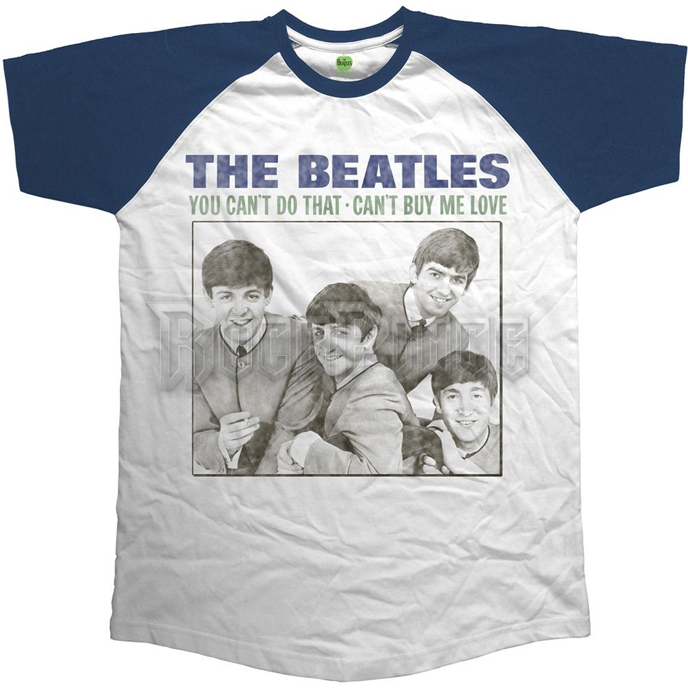 The Beatles - You Can't Do That - Can't Buy Me Love - unisex raglán ujjú póló - BTSSRAG03MN