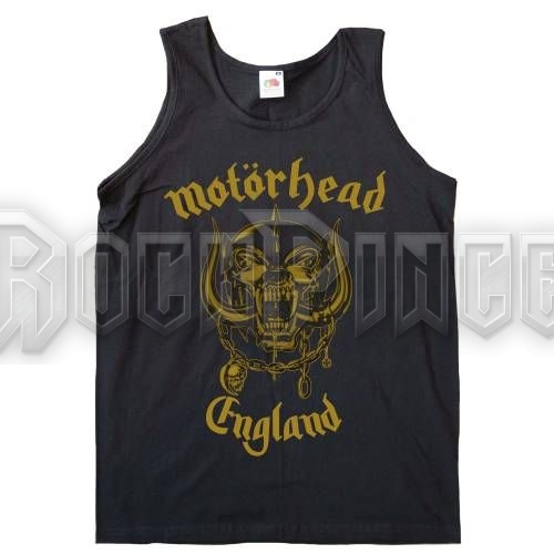 Motörhead - England Gold - női trikó - MHEADVT01LB