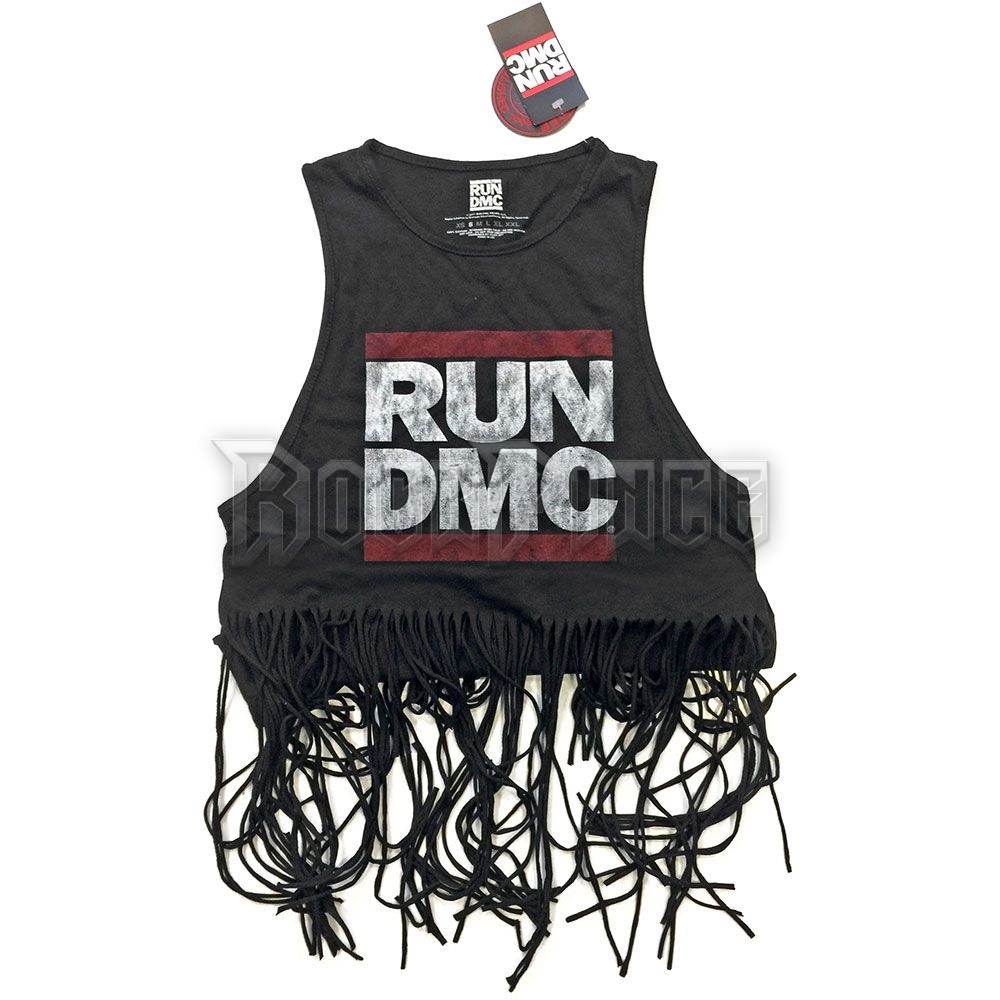 Run DMC: Logo Vintage - rojtos női trikó - RDMCTVT01LB
