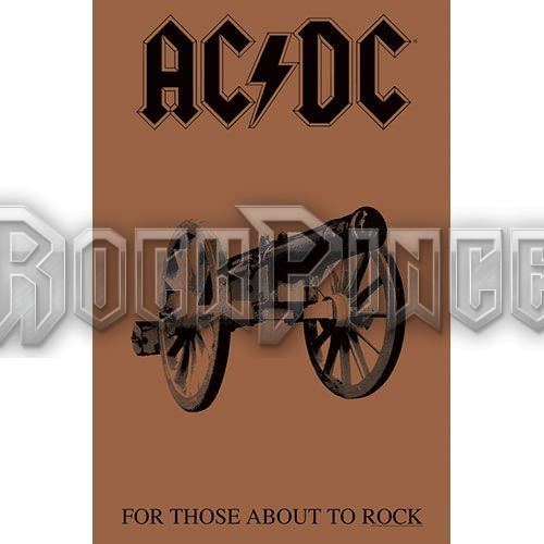 AC/DC: For Those About To Rock - Textil poszter / Zászló - TP103