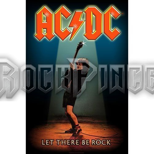 AC/DC: Let There Be Rock - Textil poszter / Zászló - TP105