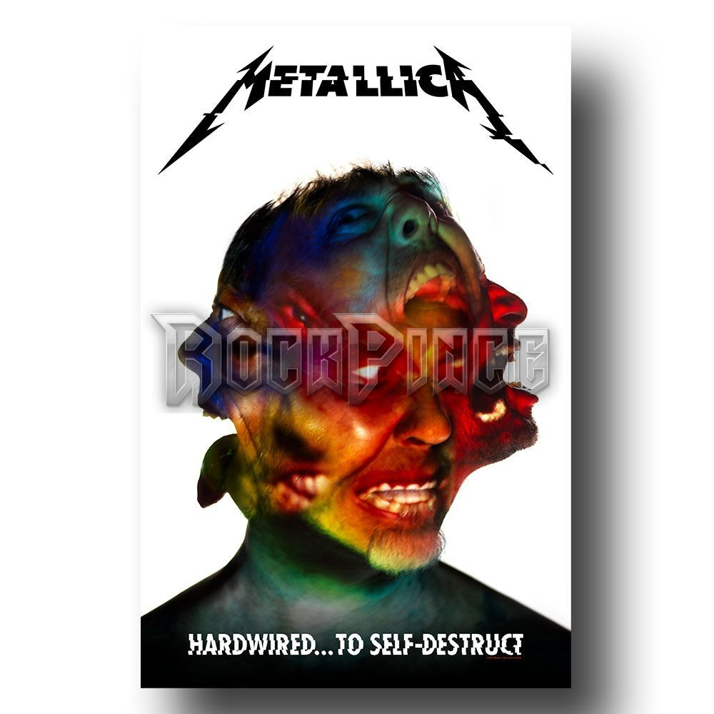 Metallica: Hardwired to Self Destruct - Textil poszter / Zászló - TP131