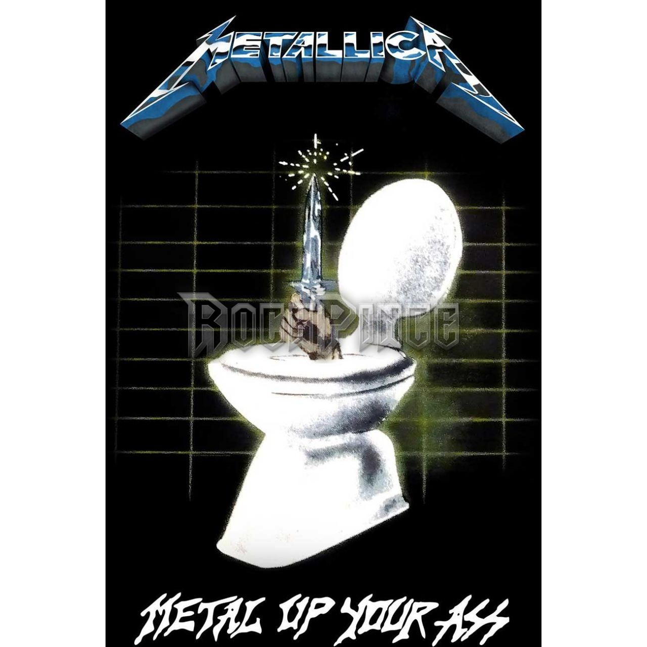 Metallica: Metal Up Your Ass - Textil poszter / Zászló - TP158