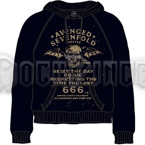 Avenged Sevenfold - Seize the Day - unisex kapucnis pulóver - ASHD03MB