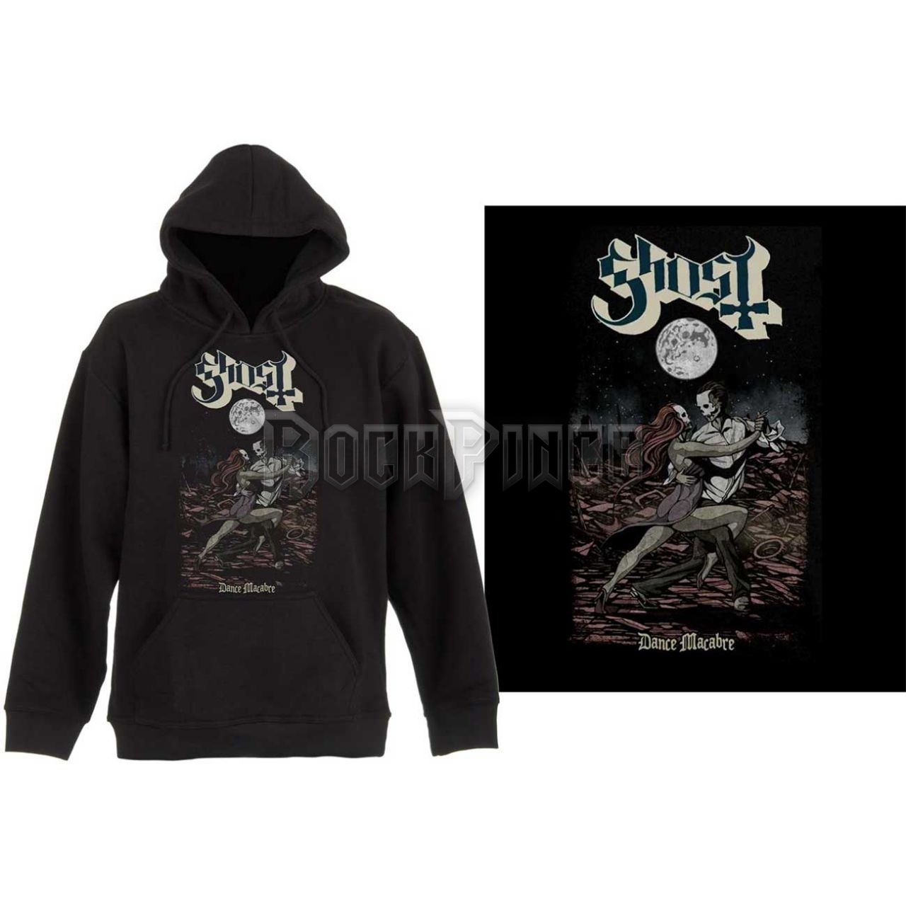 Ghost - Dance Macabre - unisex kapucnis pulóver - GHOHD01MB