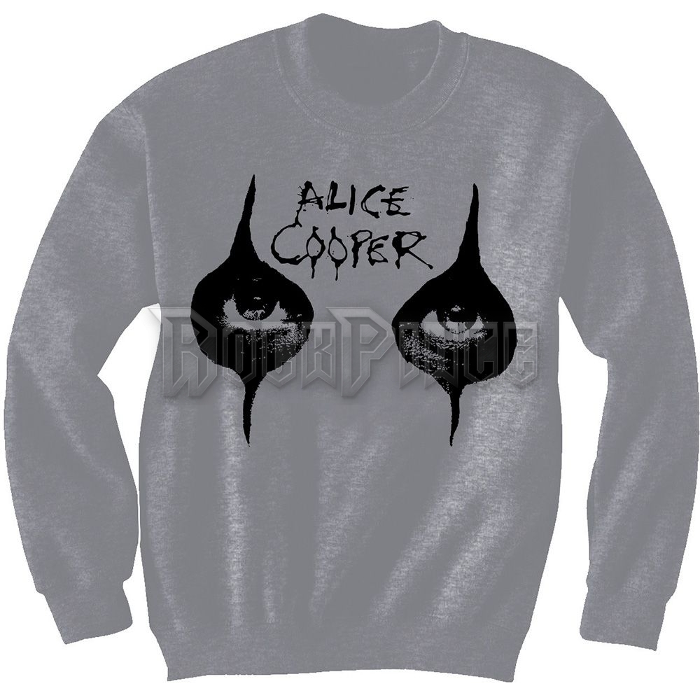 Alice Cooper - Eyes with Puff Print Finishing - unisex pulóver - ACSWT01MG
