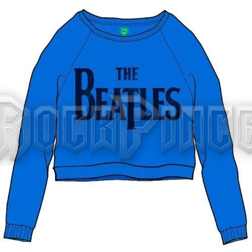The Beatles - Drop T Logo with Cropped Styling - női pulóver - BEATSWT01LB