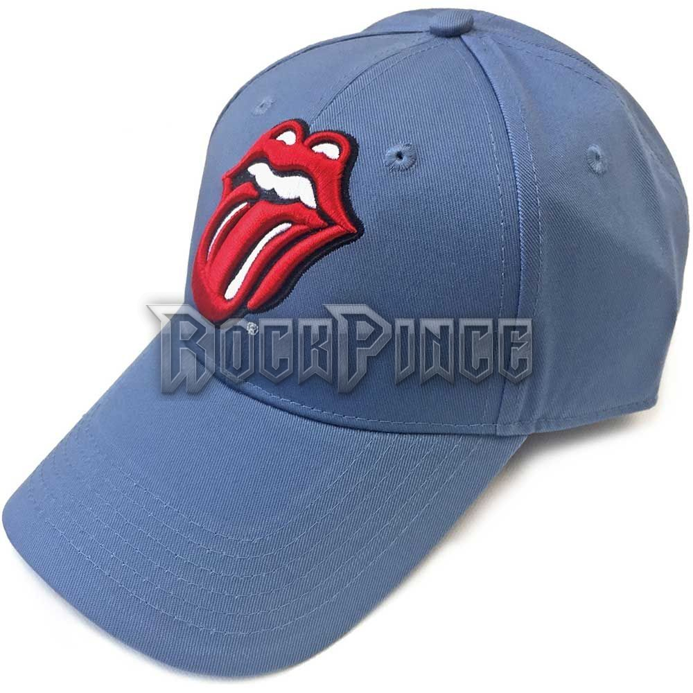 The Rolling Stones: Classic Tongue (Farmerkék) - baseball sapka - RSCAP01D