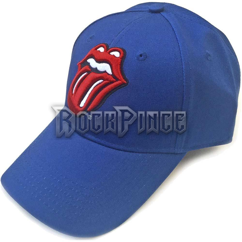 The Rolling Stones: Classic Tongue (Kék) - baseball sapka - RSCAP01MBL
