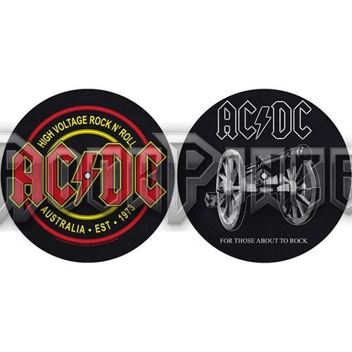 AC/DC - For Those About To Rock/High Voltage - slipmat szett - SM009