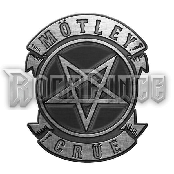 Mötley Crüe - Pentagram - kitűző / fémjelvény - PB044