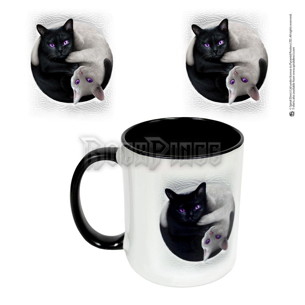 YIN YANG CATS - Ceramic Mug 0.3L - F035A003
