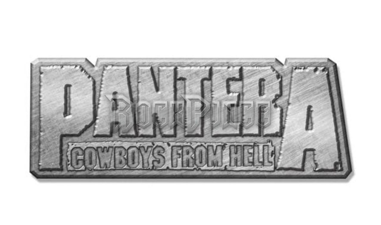 Pantera - Cowboys From Hell - kitűző / fémjelvény - PB048