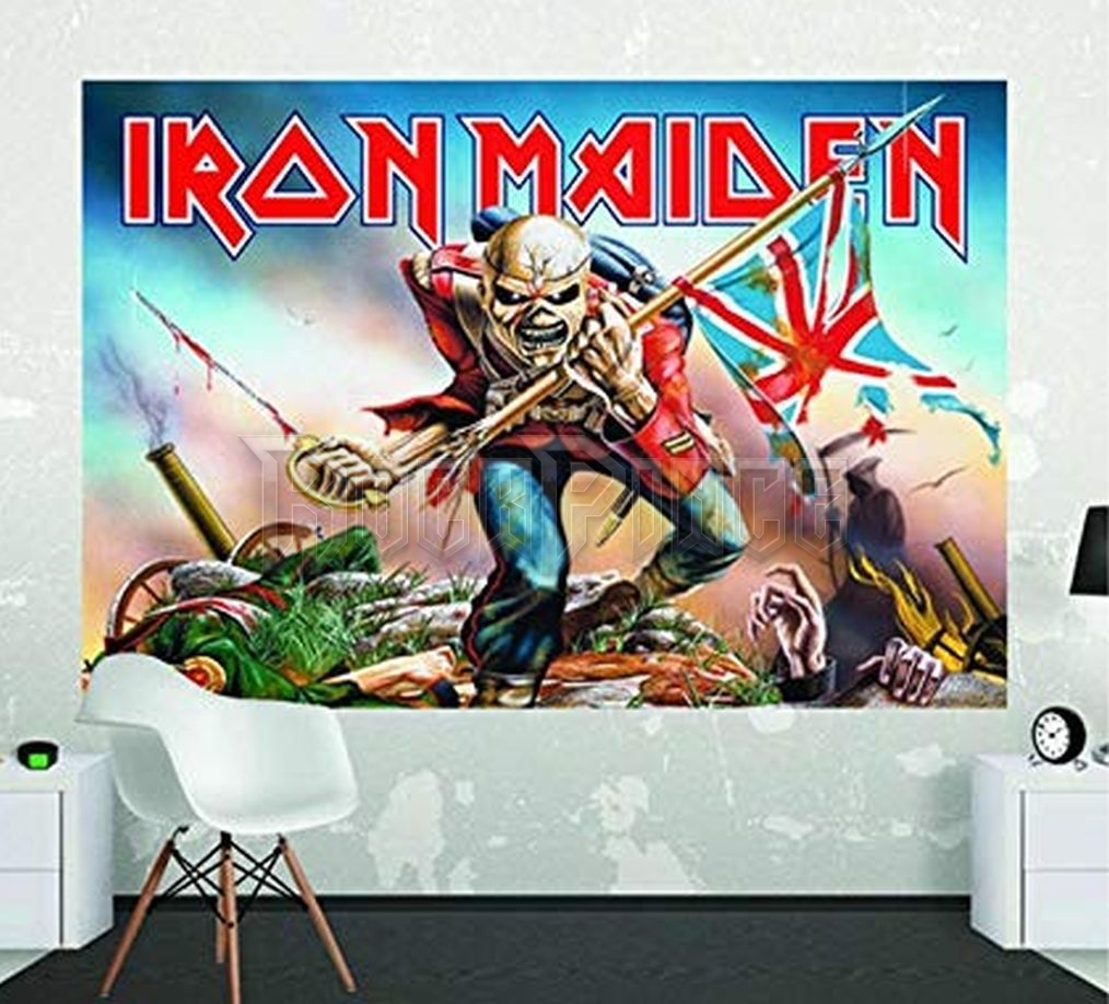 Iron Maiden - The Trooper - Óriásplakát falfestmény - (2.32mx 1,58m)
