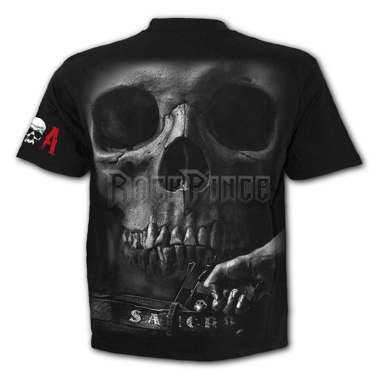 Sons of Anarchy - JAX SKULL - T-Shirt Black - G103M101