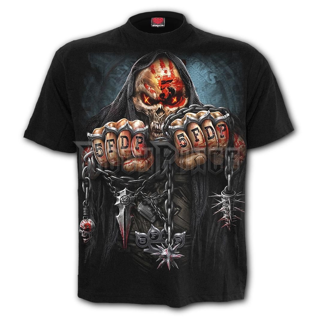 5FDP - GAME OVER - T-Shirt Black - G222M101