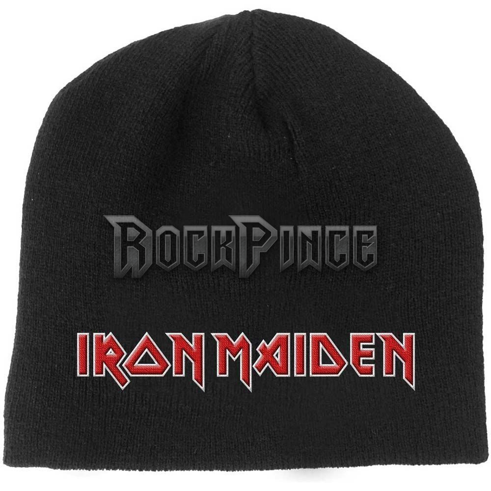 Iron Maiden - Logo - KÖTÖTT SAPKA - IMBEAN04B