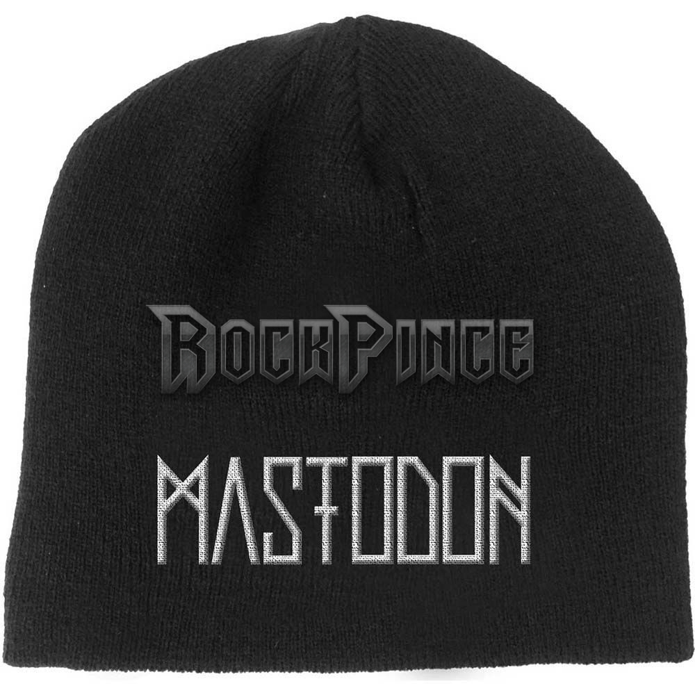 Mastodon - Logo - KÖTÖTT SAPKA - MASBEAN02B