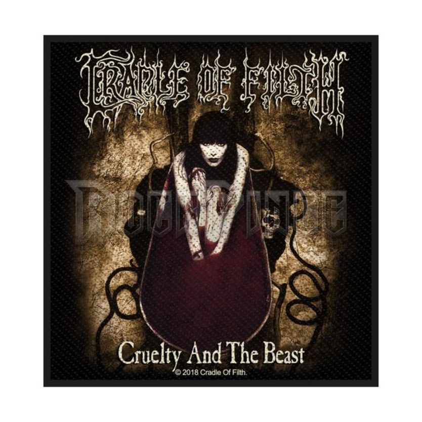 Cradle Of Filth - Cruelty And The Beast - kisfelvarró - SP3034