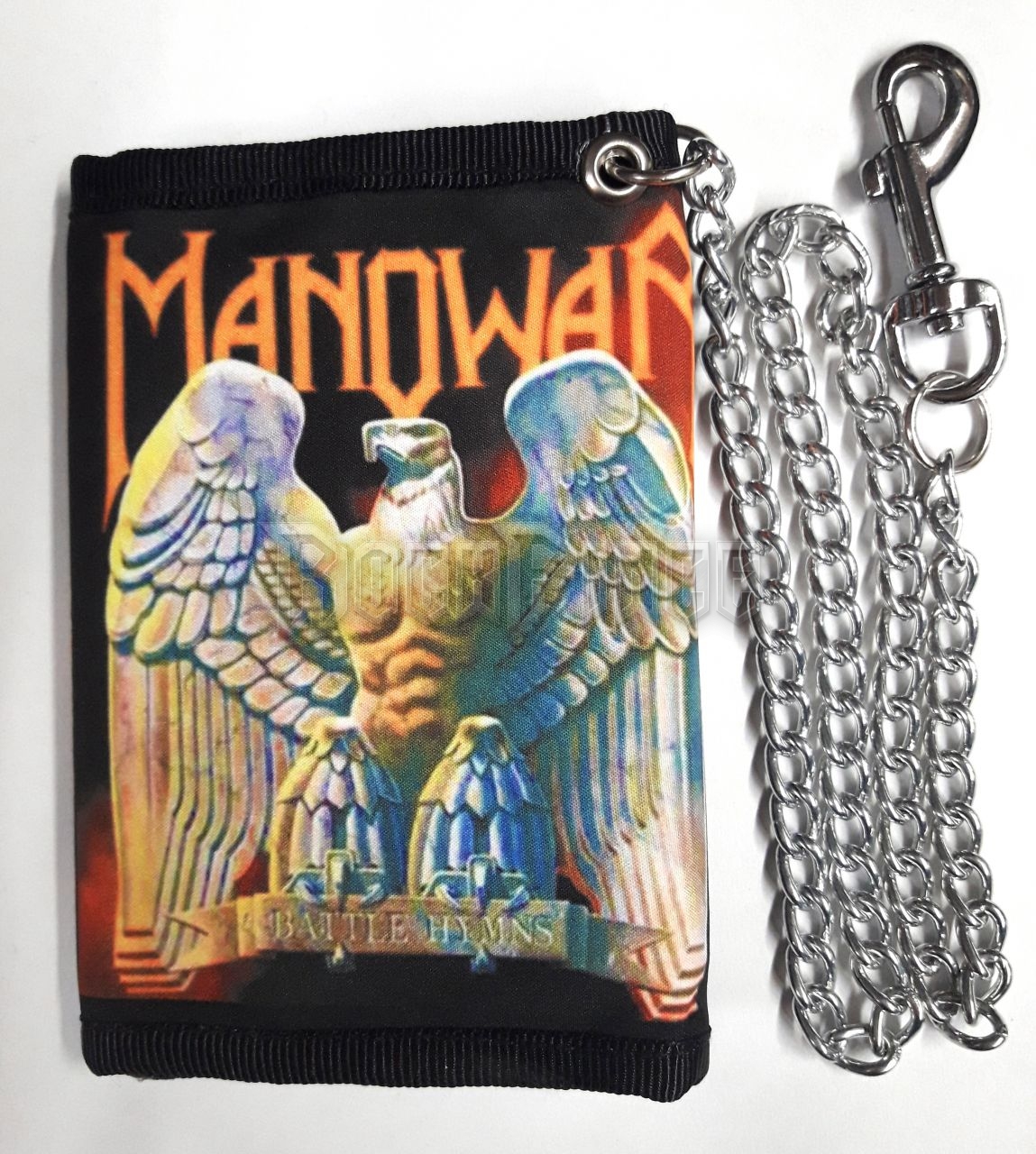 Manowar - Battle Hymns - pénztárca lánccal