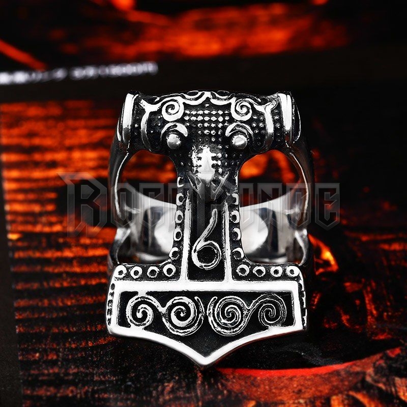Thor's Hammer - acél gyűrű BR8-531