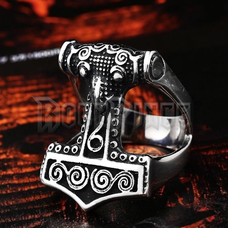 Thor's Hammer - acél gyűrű BR8-531