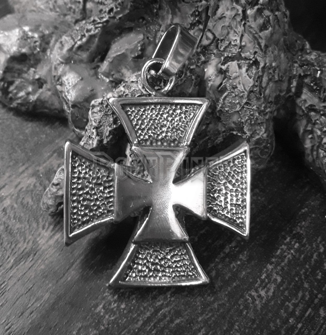 Double Iron Cross - acél medál