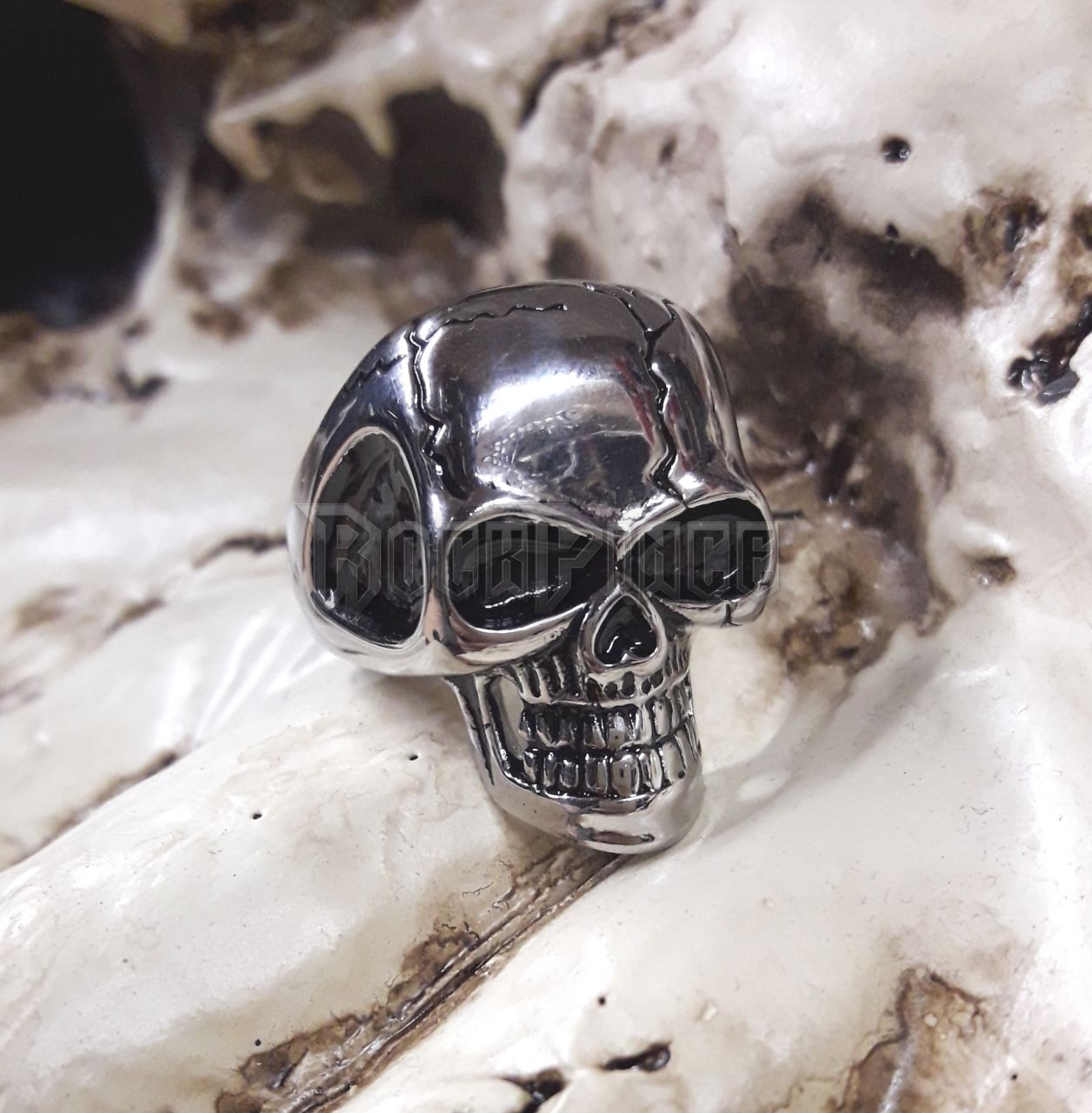 Metal Skull - acél gyűrű