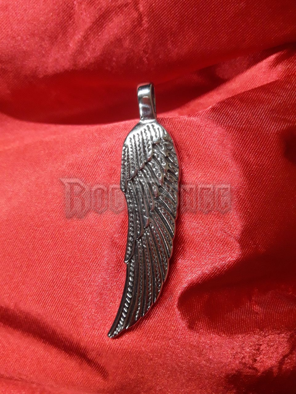 Sparkle Angel Wing - acél medál