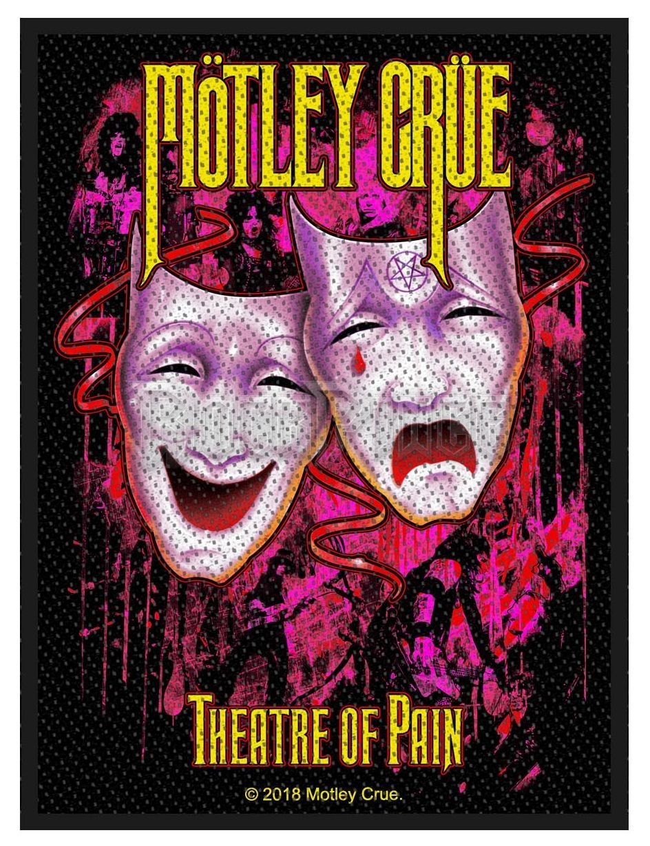 Mötley Crüe - Theatre Of Pain - kisfelvarró - SP3007