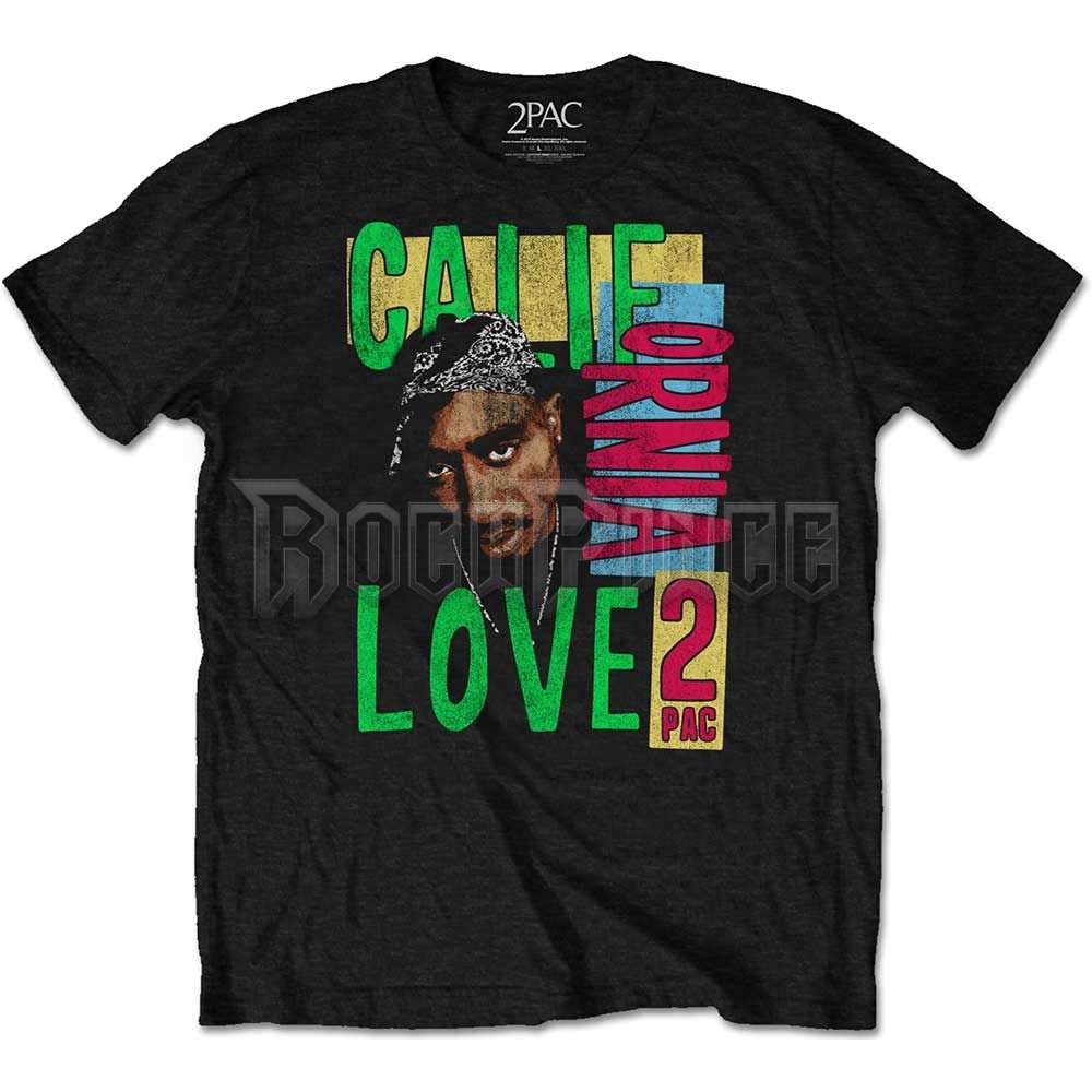 Tupac - California Love - unisex póló - 2PACTS05MB