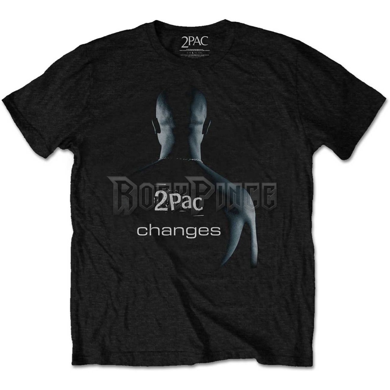 Tupac - Changes - unisex póló - 2PACTS10MB