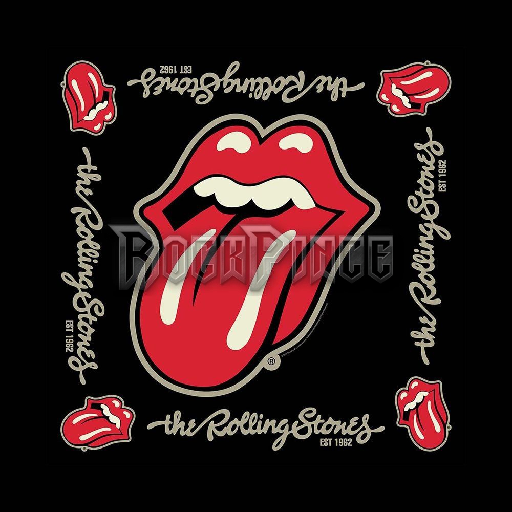 The Rolling Stones - Established 1962 - Kendő/Bandana - B079