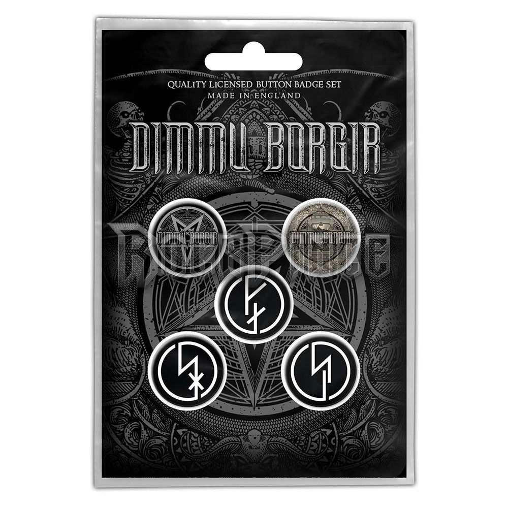 Dimmu Borgir: Eonian - 5 db-os kitűző szett - BB045