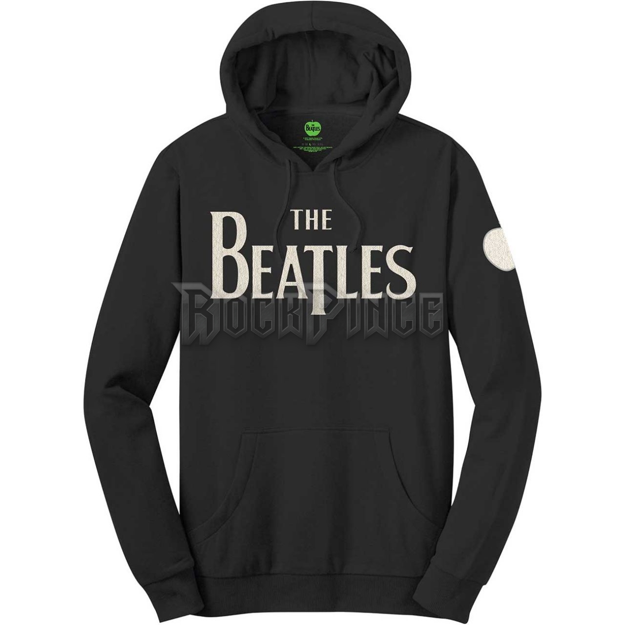 The Beatles - Logo & Apple (Applique Motifs) - unisex kapucnis pulóver - BEATAPQHD02MB