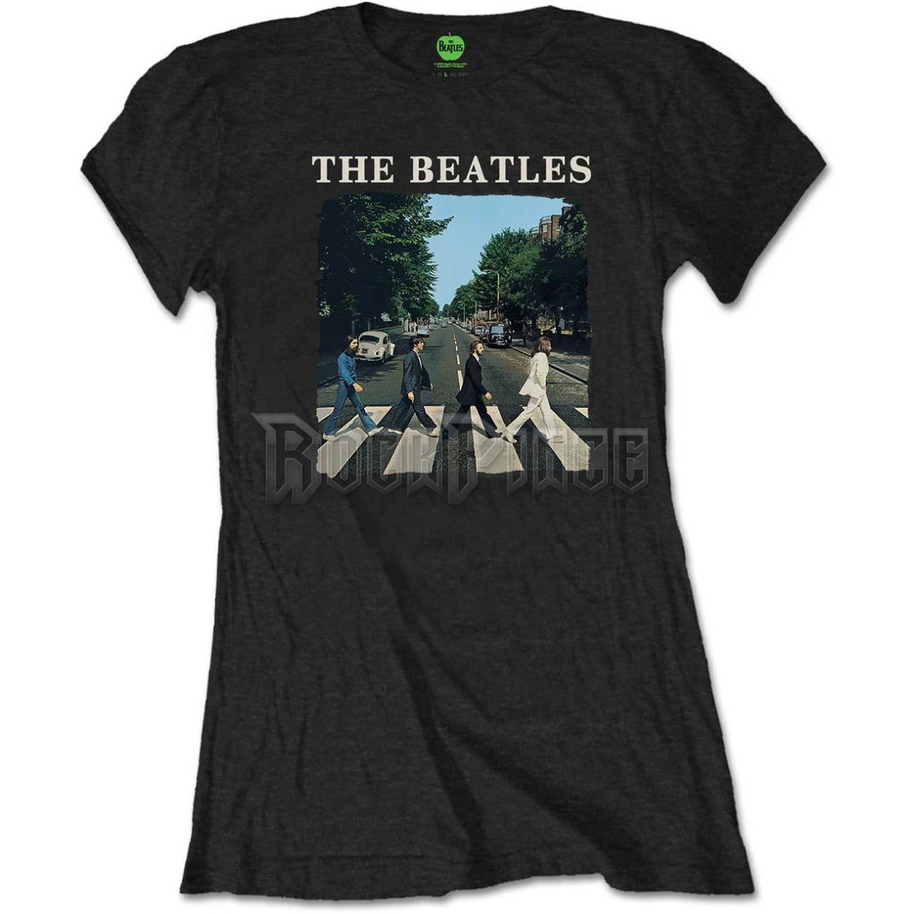 The Beatles - Abbey Road & Logo - női póló - BEATTEEP46LB