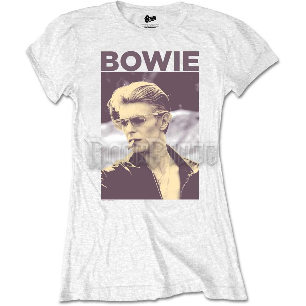 David Bowie - Smoking - női póló - BOWTSP01LW