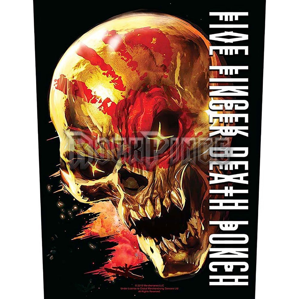 Five Finger Death Punch - And Justice for None - hátfelvarró - BP1106
