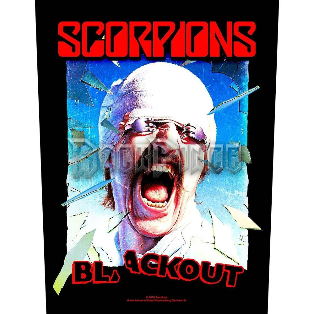 Scorpions - Blackout - hátfelvarró - BP1107