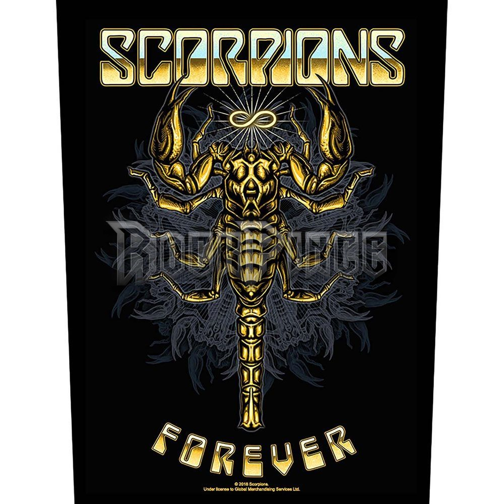 Scorpions - Forever - hátfelvarró - BP1108