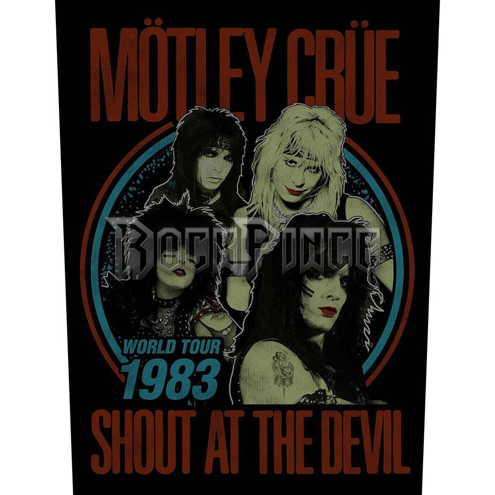 Mötley Crüe - Shout at the Devil - hátfelvarró - BP1113