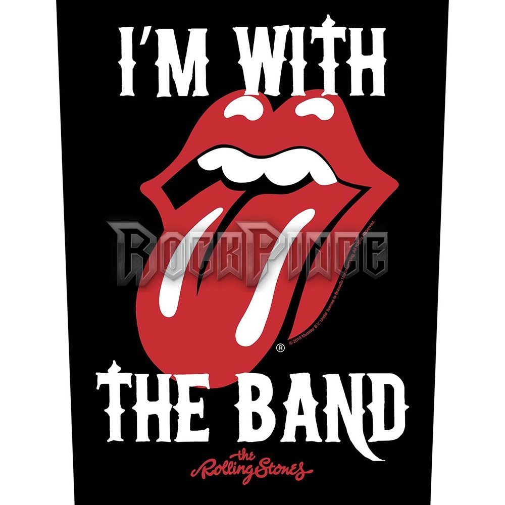 The Rolling Stones - I'm with the Band - hátfelvarró - BP1122