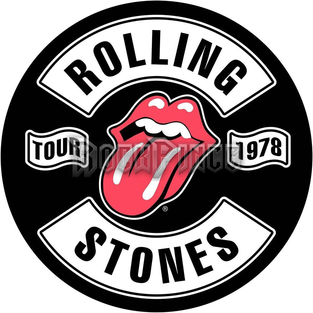 The Rolling Stones - Tour 1978 - hátfelvarró - BP1123