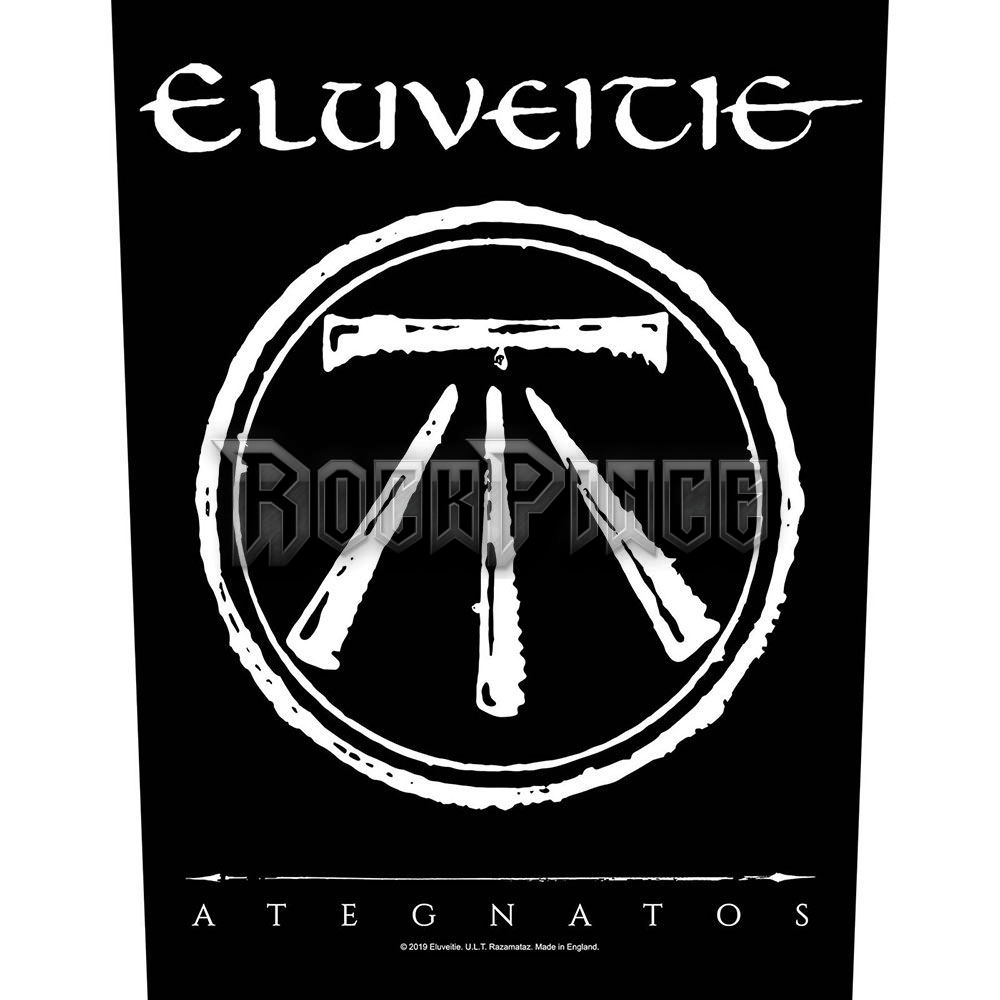 Eluveitie - Ategnatos - hátfelvarró - BP1125