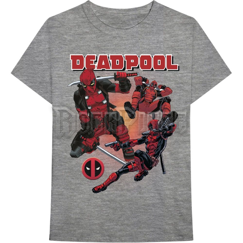 Marvel Comics - Deadpool Collage 1 - unisex póló - DEADPTS27MG