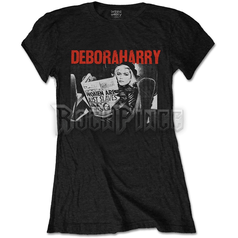 Debbie Harry - Women Are Just Slaves - női póló - DEBSTS03LB
